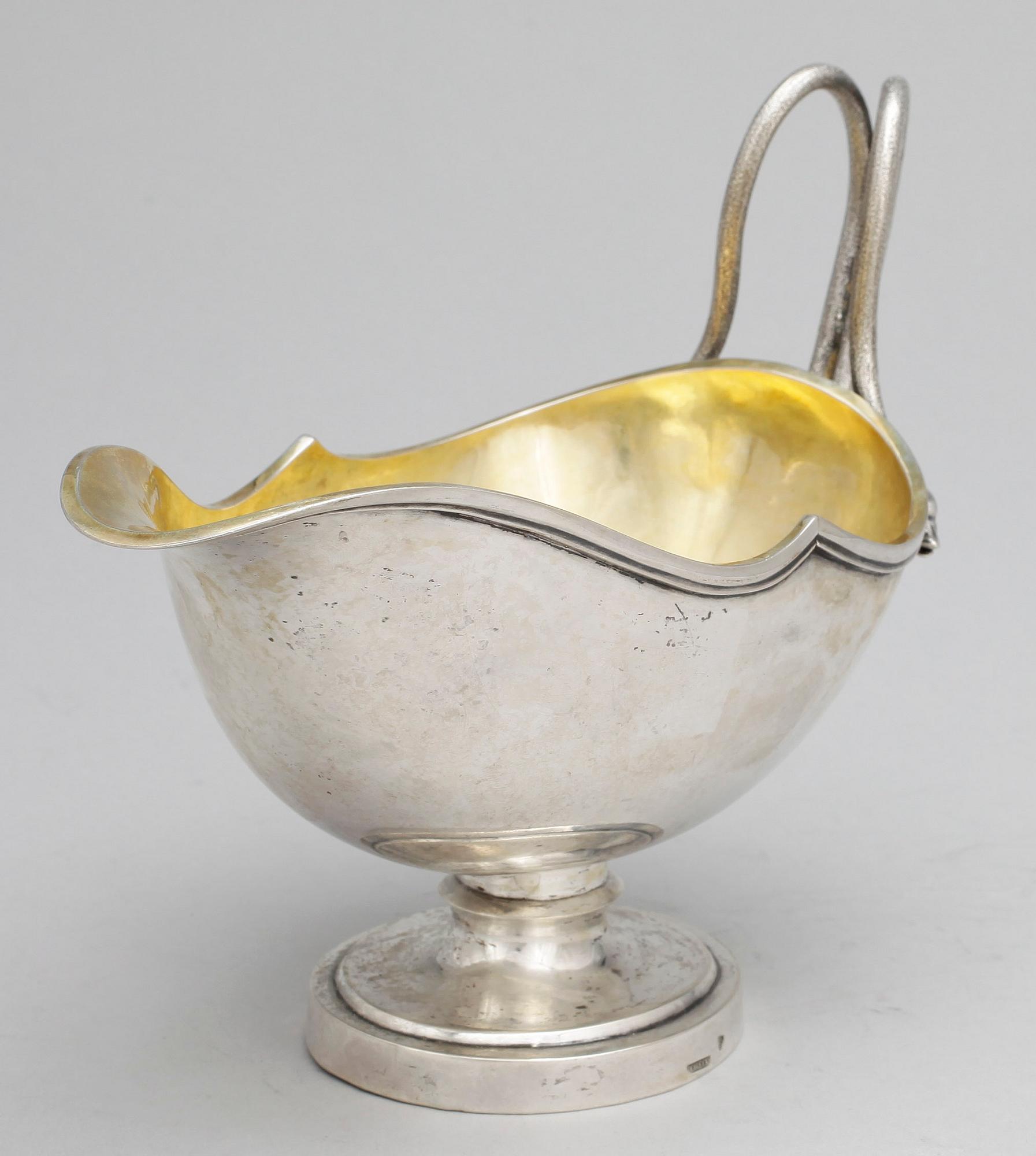 SÅSKANNA, silver, empire, Doreck, Preussen, 1800-talets första hälft. Vikt ca 495 G.