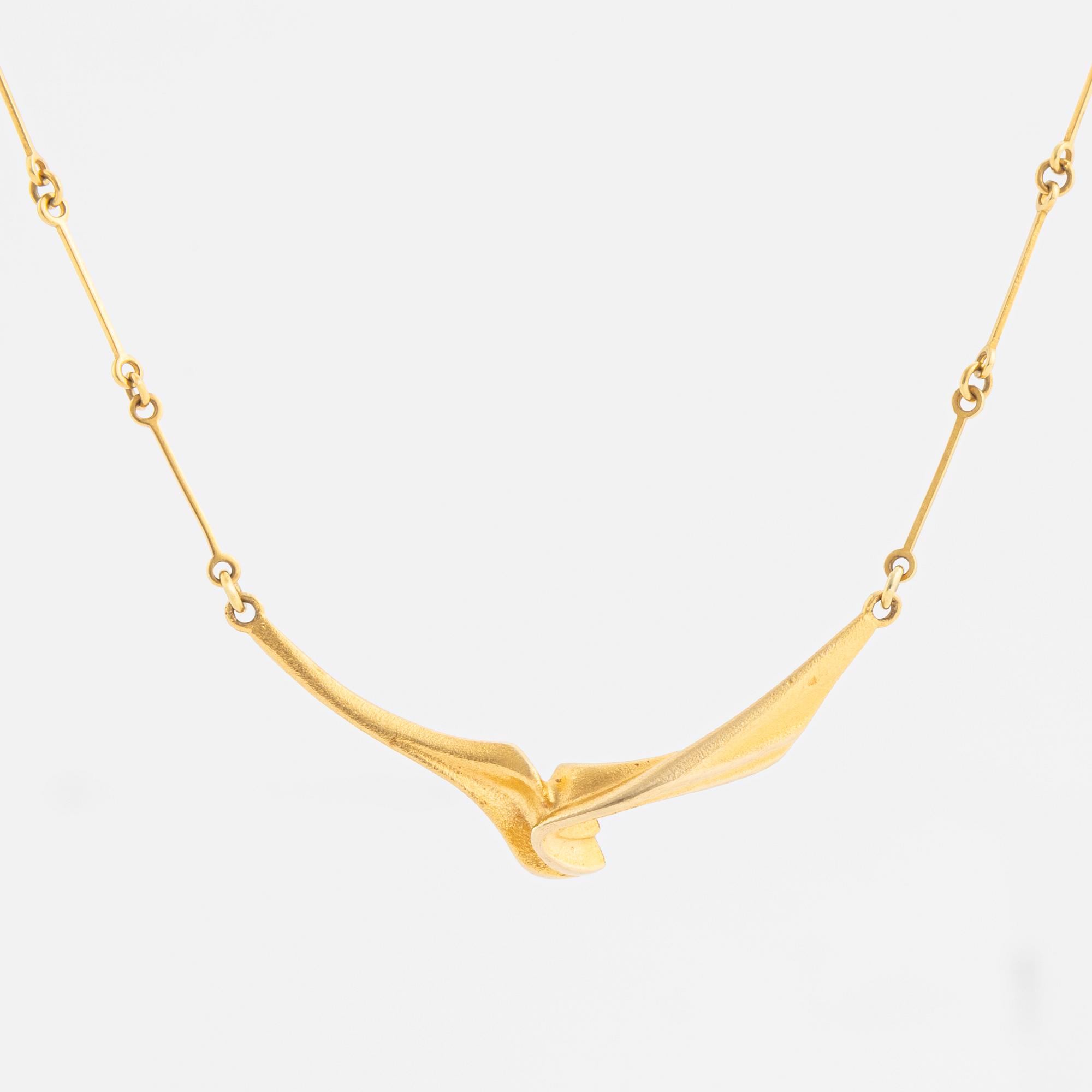 Lapponia, necklace, 18K gold.