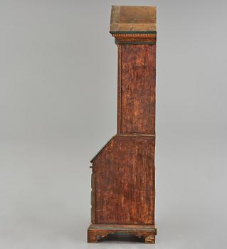 Skrivskåp, allmoge, Fryksdalen, Värmland, daterat 1841.