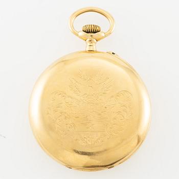 Alex Hüning, fickur, 50 mm.