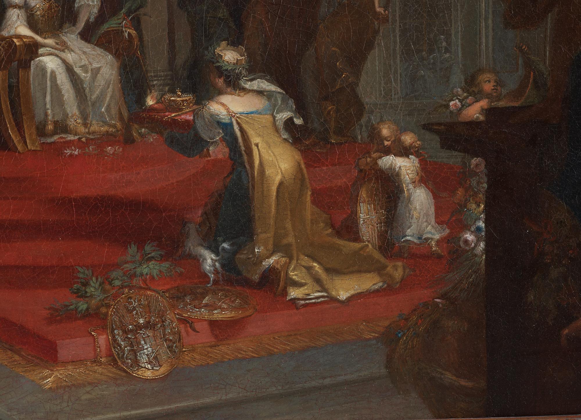 Johann Georg Böhm Tillskriven, Tysk-romerska kejsarinnan Elisabeth Christina.