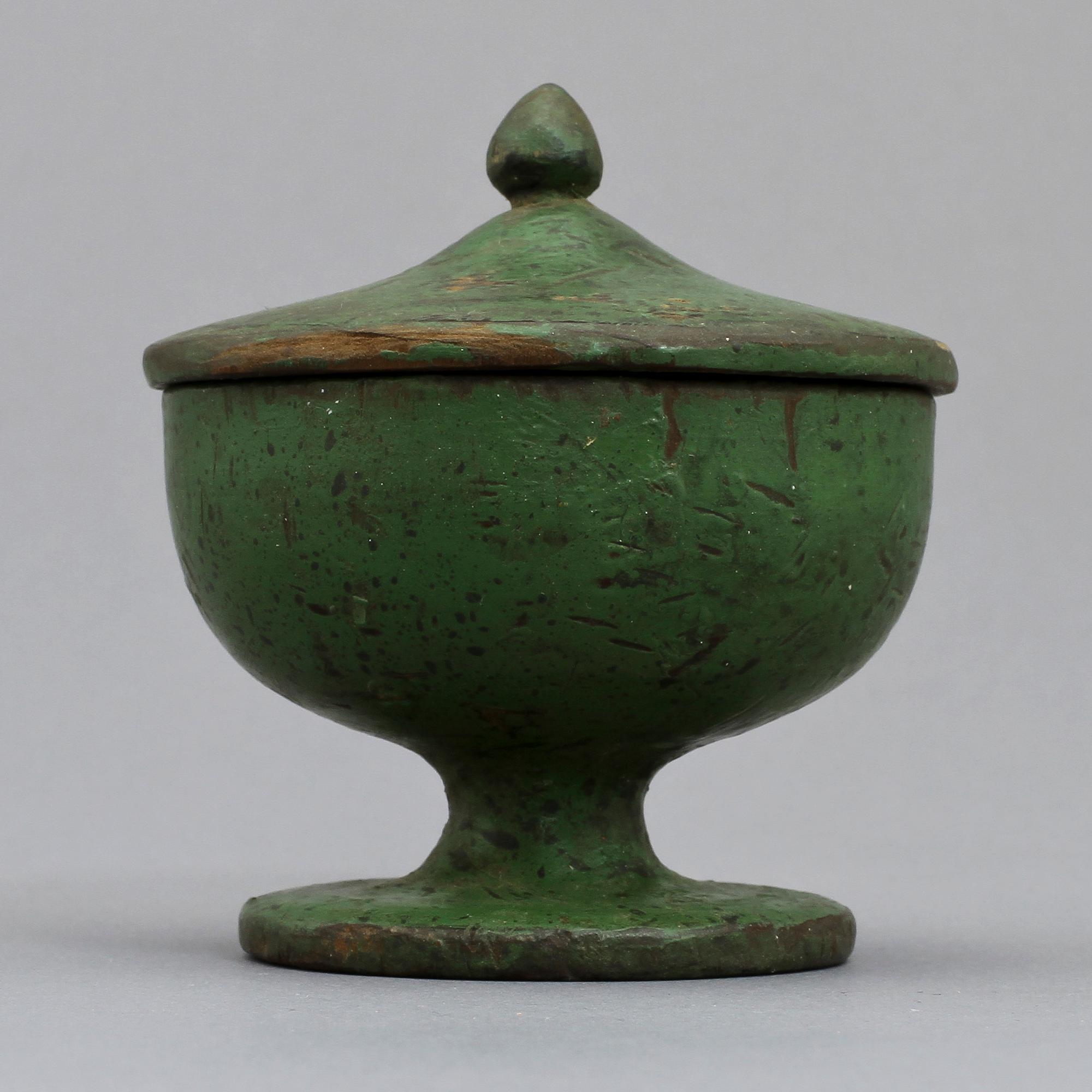 LOCKASK, trä, allmoge, 1800-tal.