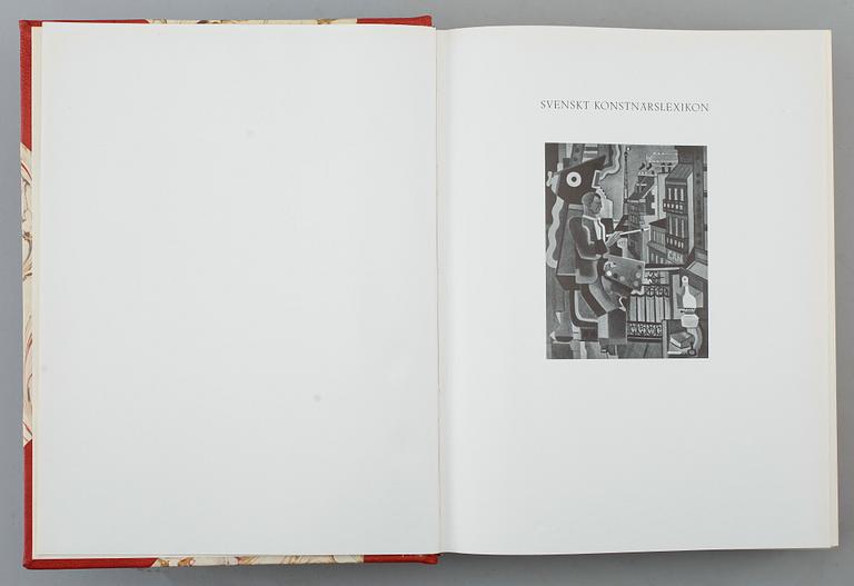 BOKVERK, volym I-V, "Svenskt Konstnärslexikon", Allhems Förlag, Malmö, 1967.