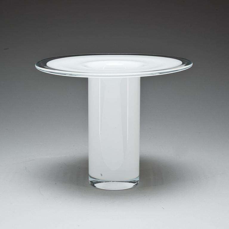 SKULPTUR/VAS, glas. Markku Salo, sign. M. Salo, Nuutajärvi.