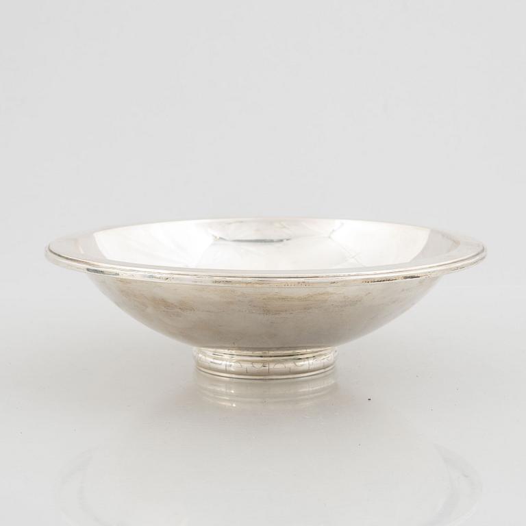 A Norwegian silver bowl, marks of J. Tostrup, Oslo, first half of the 20th Century.
