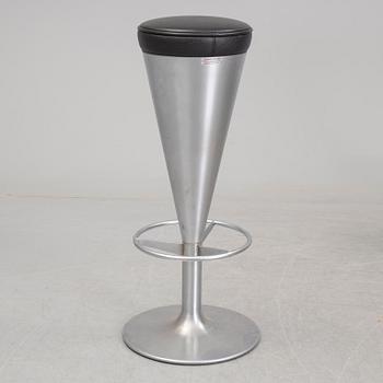 A set of seven 'Snaps' barstools by Johanson Design, Markaryd, Sweden, second half of the 20th century.