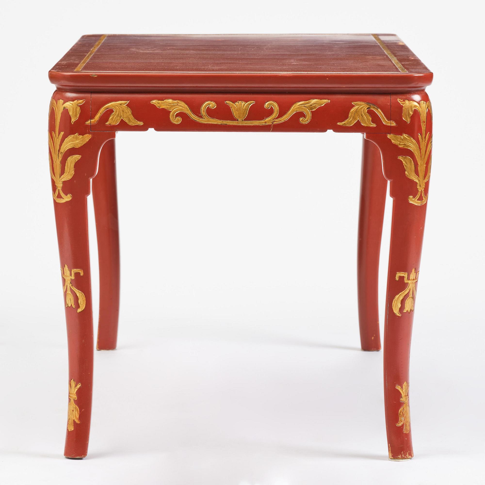 Carl Malmsten, a Swedish Grace table, cabinetmaker Albin Johansson, Stockholm, for Villa Kvikkjokk, 1927.