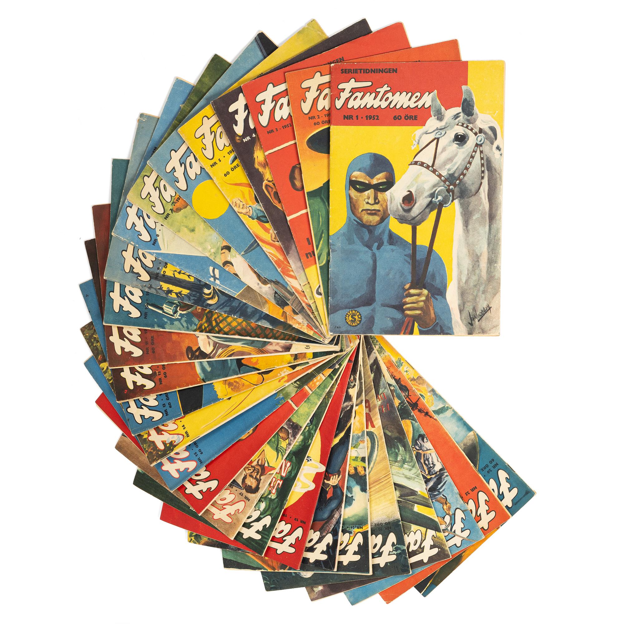 Comic books, 26, “The Phantom”, 1952.