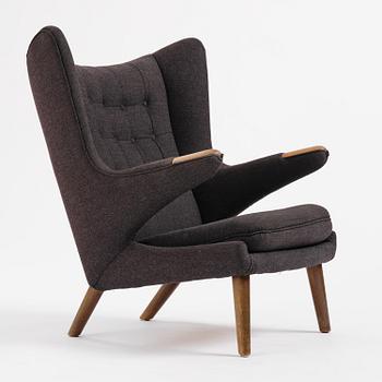 Hans J. Wegner, fåtölj, "Bamse", AP-stolen, Danmark, 1950-60-tal.