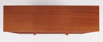 Josef Frank, a mahogany bookcase, Firma Svenskt Tenn, mid-20th century.