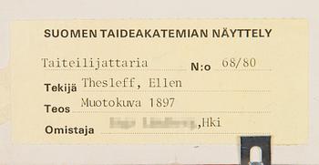Ellen Thesleff, Muotokuva (Thyra Elisabeth).