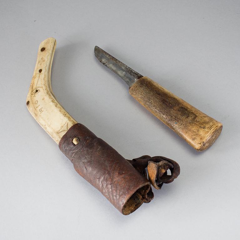 A sami knife dated 1910.