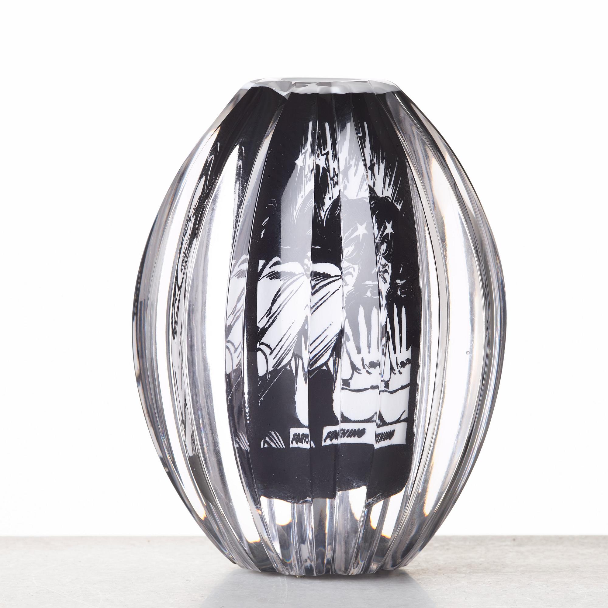 Per B. Sundberg, vas, litograal-teknik, Orrefors 2003.