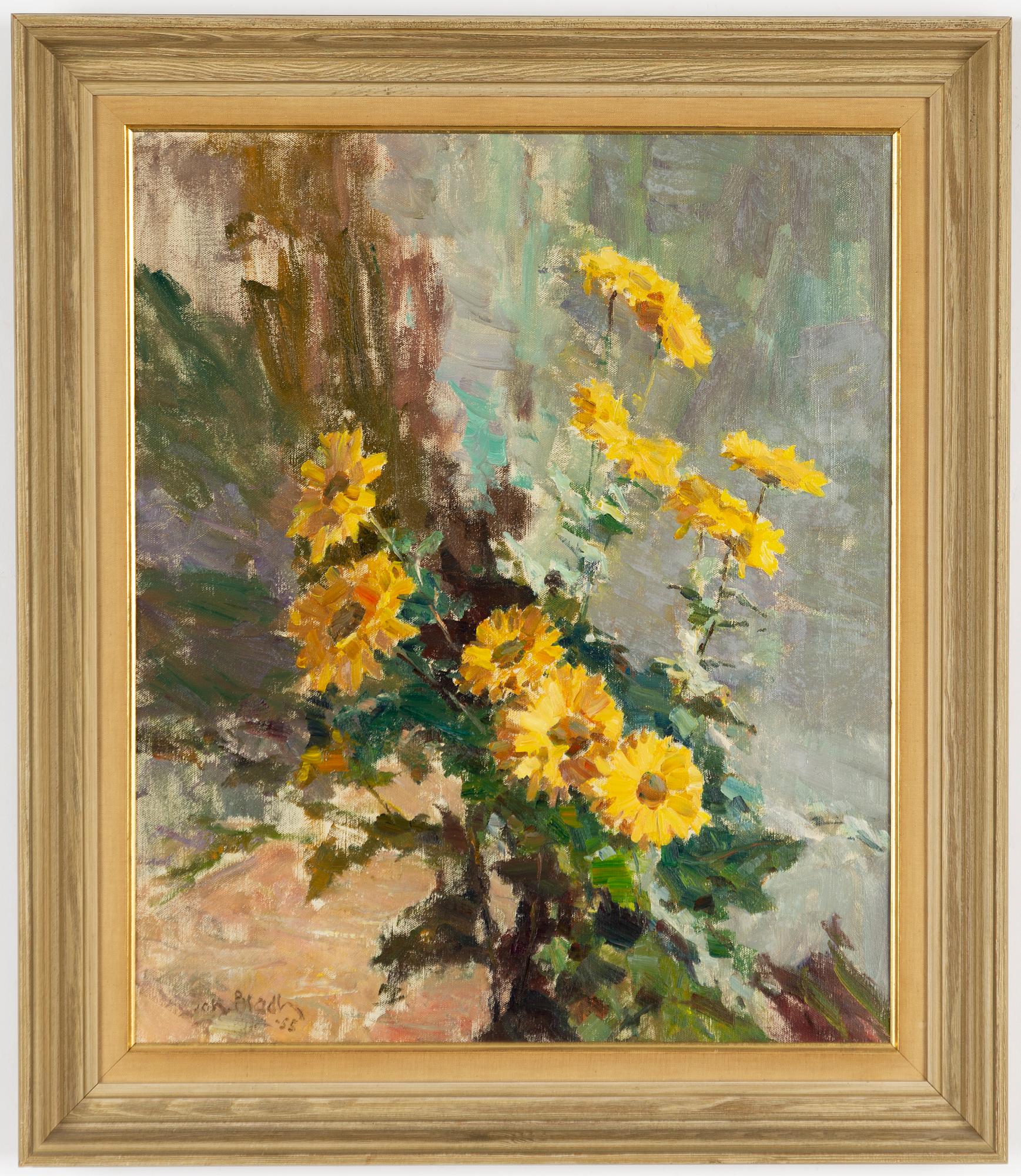 Johan Bladh, Still Life with Yellow Flowers.