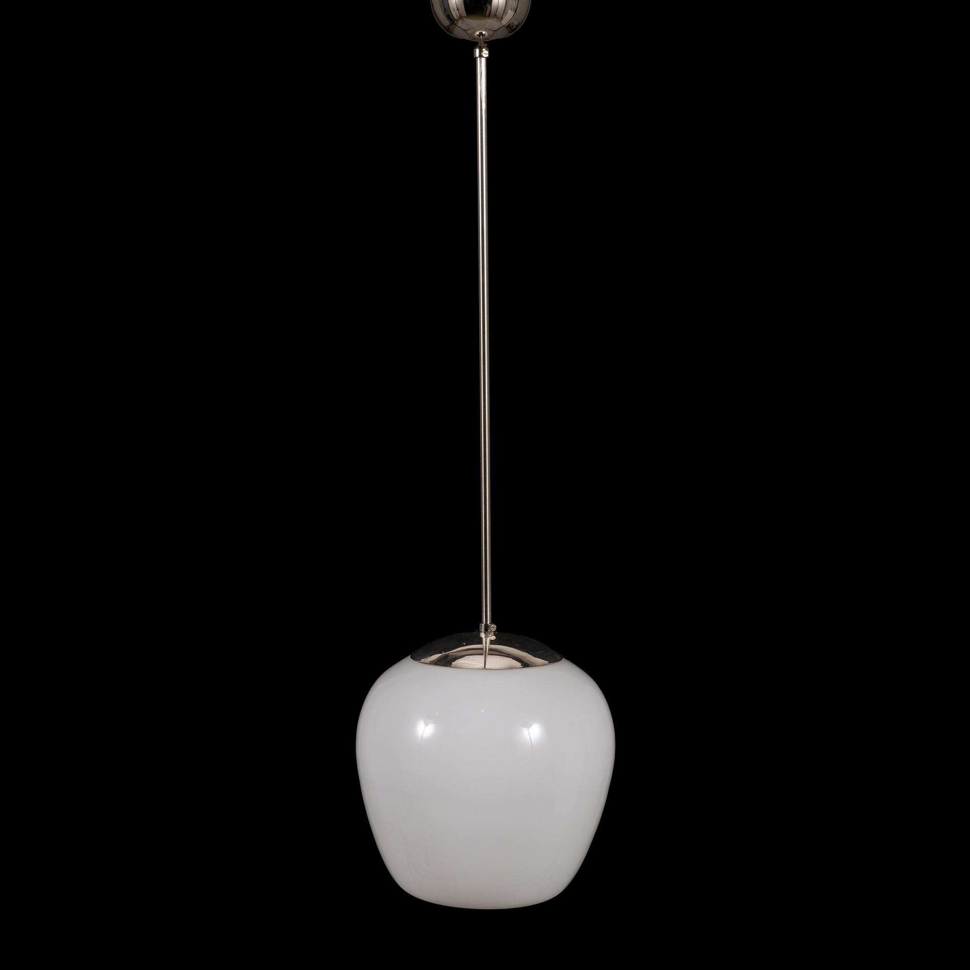 GUNNEL NYMAN, a 1940's pendant '81003' light for Idman.