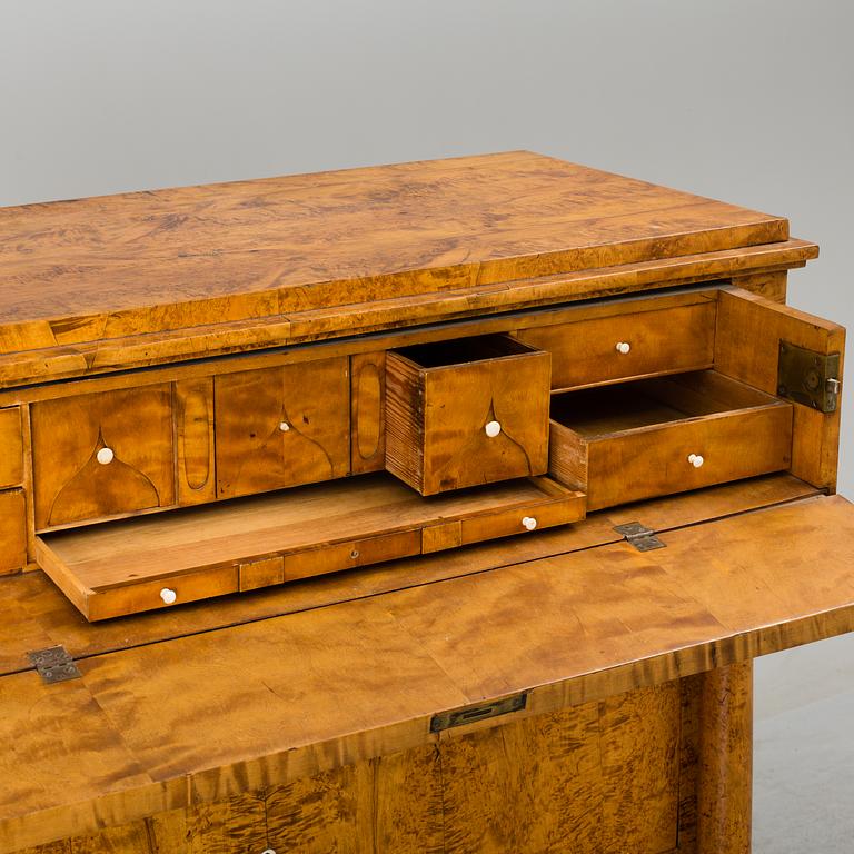 A swedish biedermeier chest of drawers. First half of the 19th century.