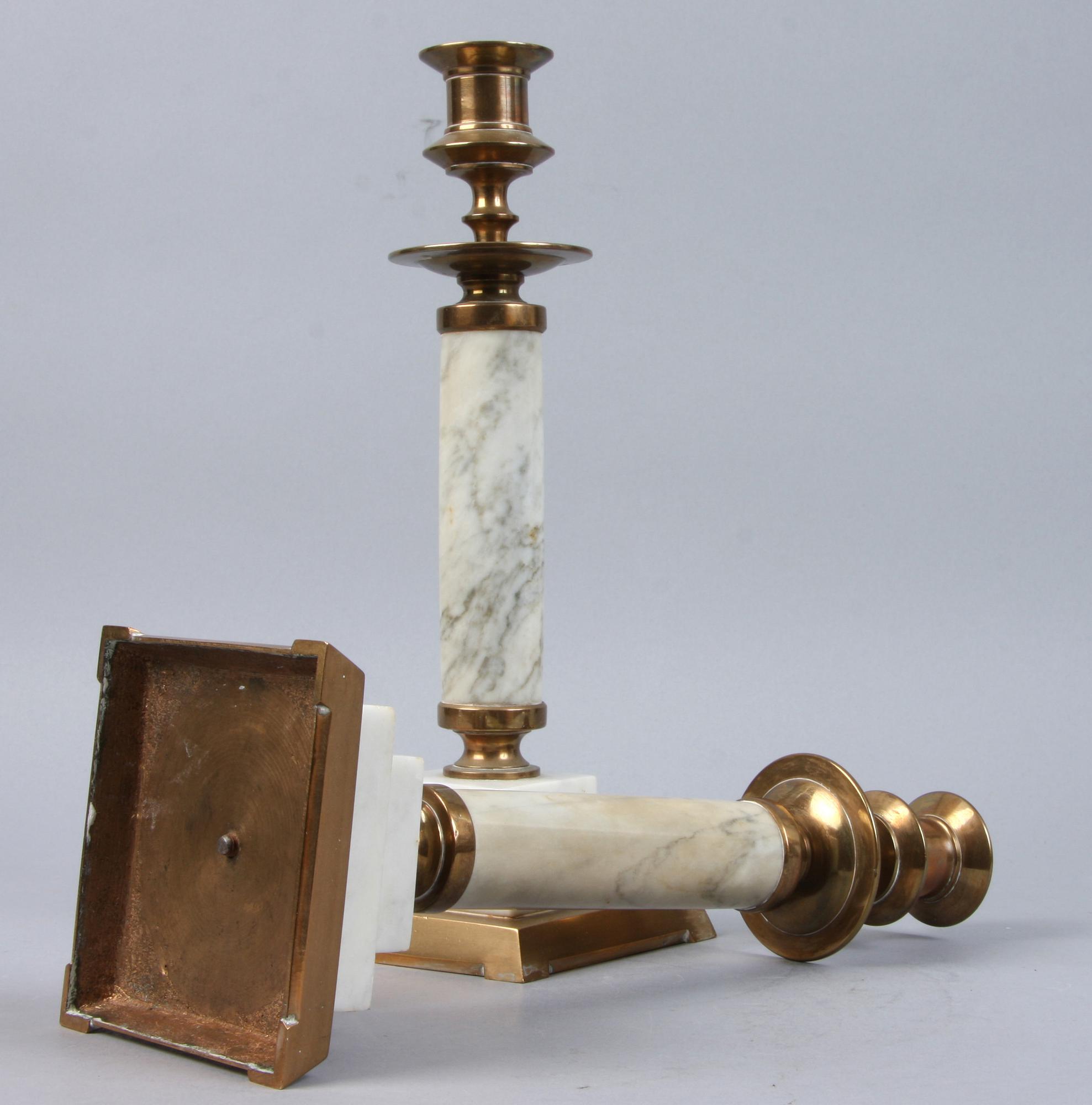 LJUSSTAKAR, 1 par, 1900- talets första del.