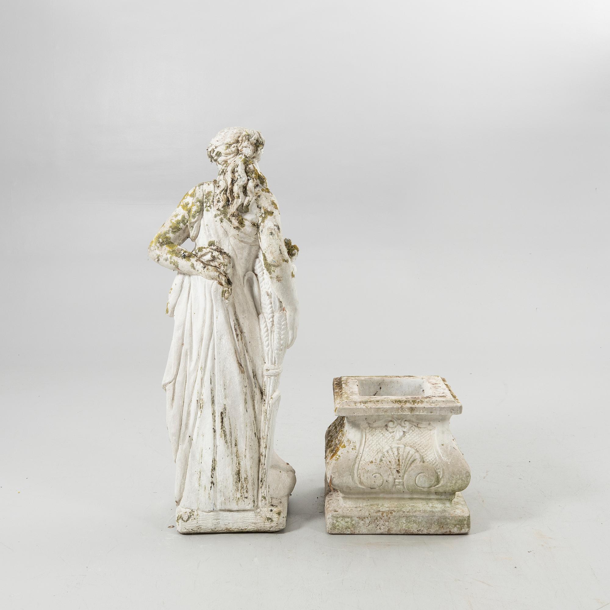 Garden sculpture, later part of the 20th century.