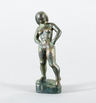 SIGGE BERGGREN, skulptur, brons, signerad.