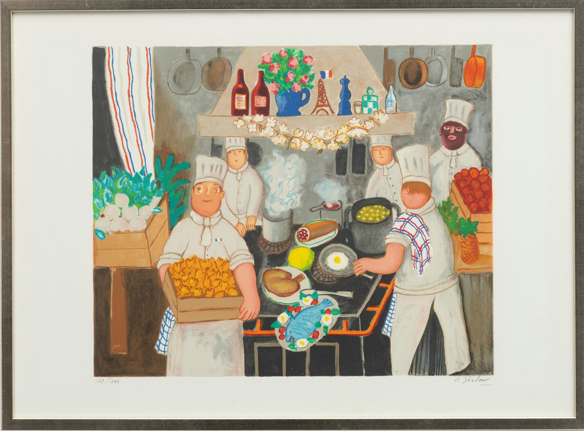Lennart Jirlow, In the restaurant kitchen..