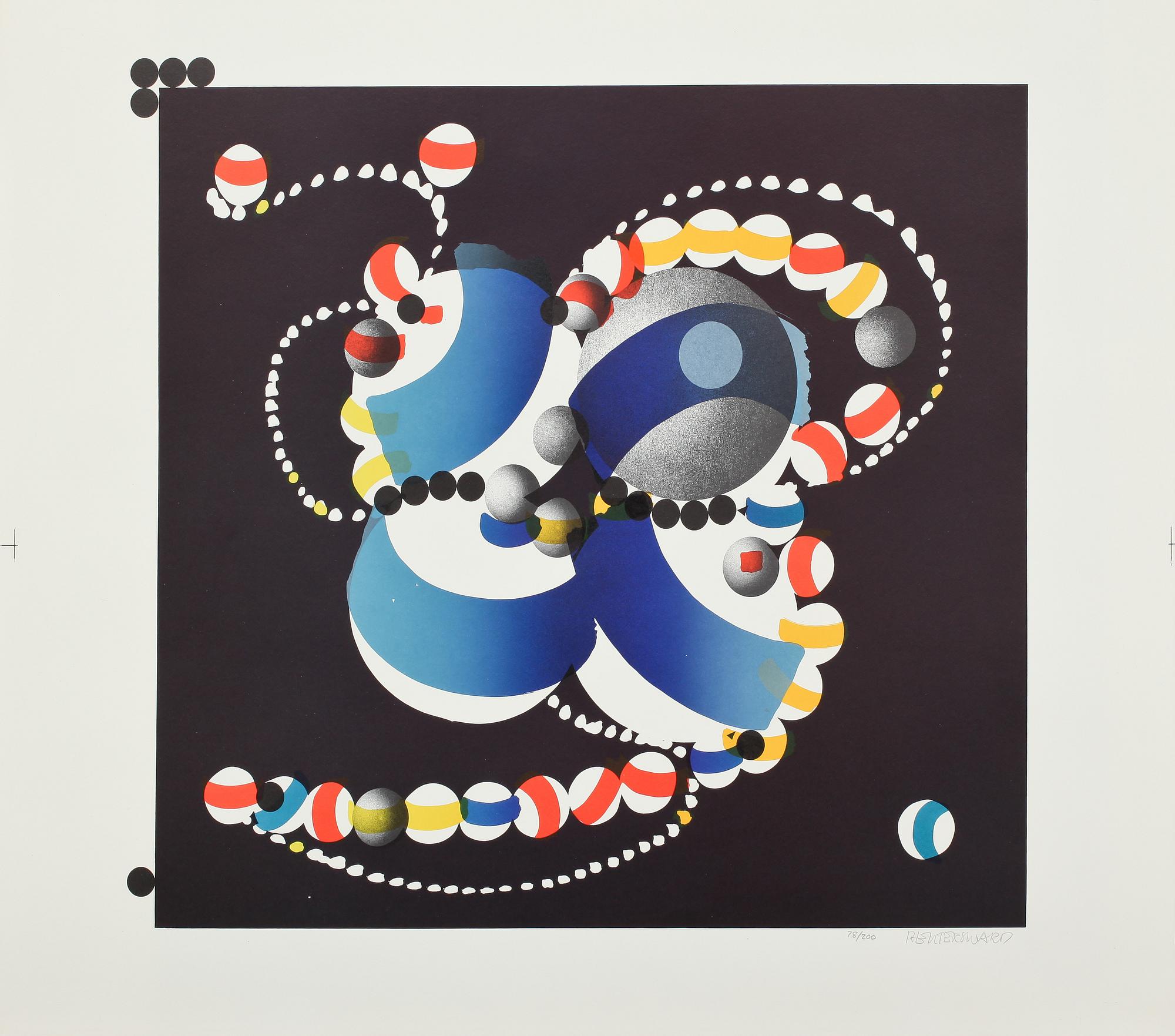 CARL FREDRIK REUTERSWÄRD, 4 st litografier, signerade och numrerade 78/200.