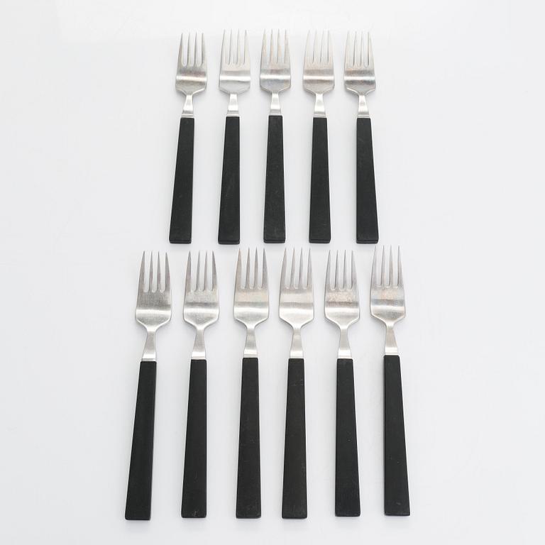 Bertel Gardberg, bestickuppsättning, 54 delar, "Triennale", Fiskars.