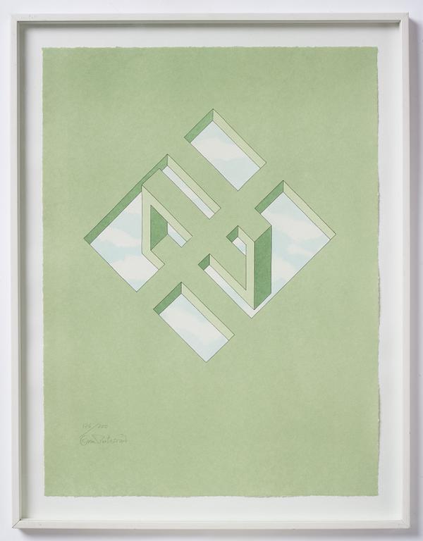 Oscar Reutersvärd, Composition.