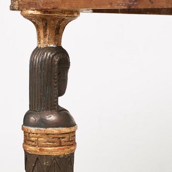 KONSOLBORD, sengustavianskt stockholmsarbete, 1800-talets början.