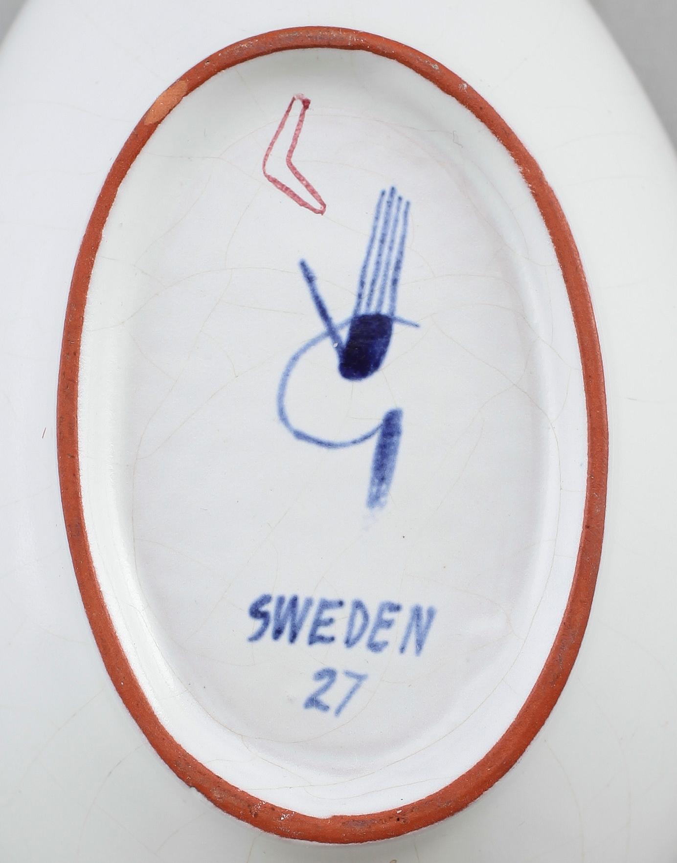 FAT SAMT SKÅL, 4 st, fajans, Stig Lindberg, Gustavsberg Studio.