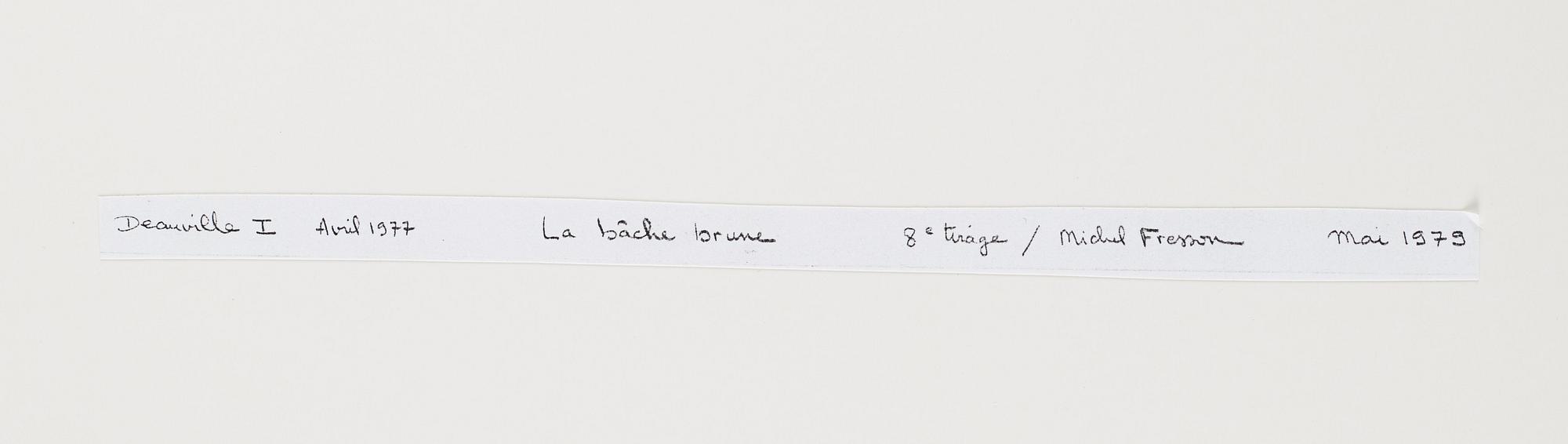 John Batho, photograph signed and dated 1979 a tergo.