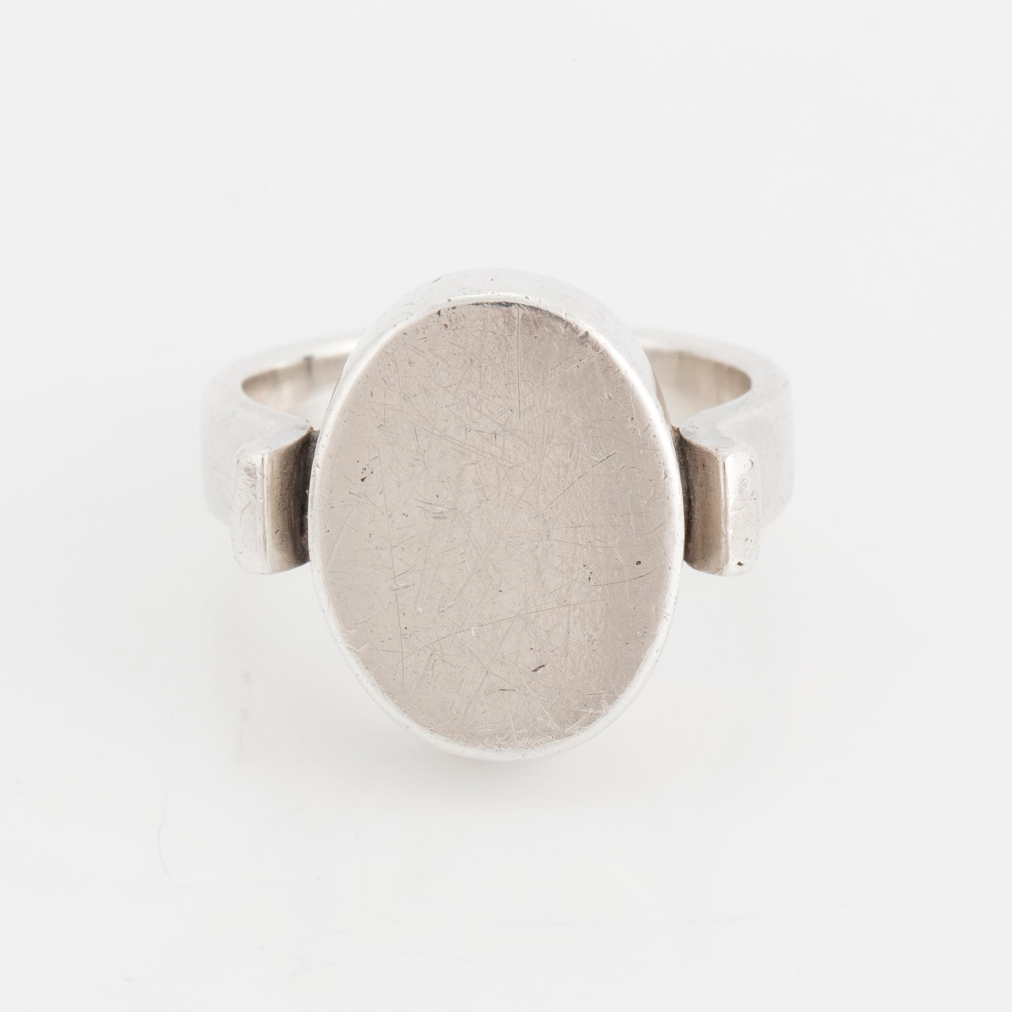 HANS HANSEN, ring, sterlingsilver, Danmark.