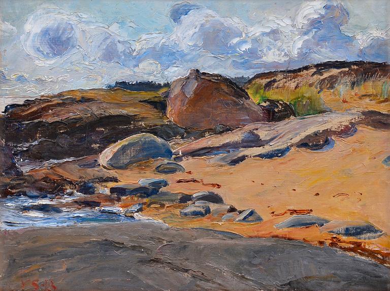 Venny Soldan-Brofeldt, CLIFFS ON THE SHORE.