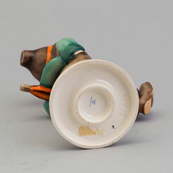 A Hummel porcelain figurine from Goebel, West Germany.