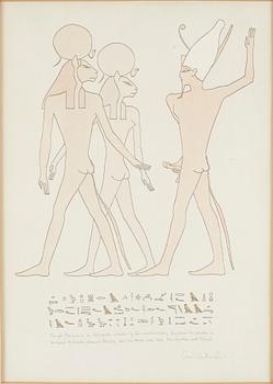 66. Oscar Reutersvärd, Egyptian erotic motif.