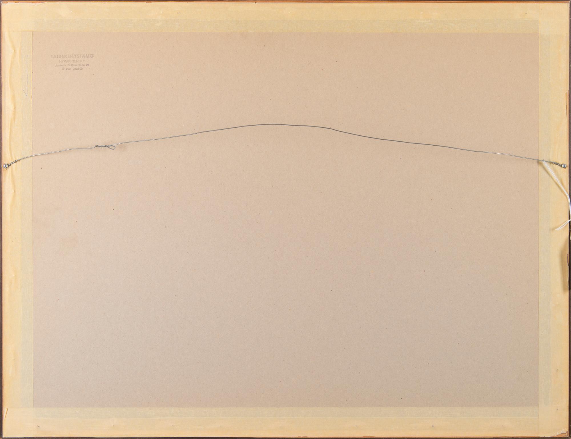 ESA RIIPPA, etsaus, signeerattu ja päivätty -84, numeroitu 32/100.