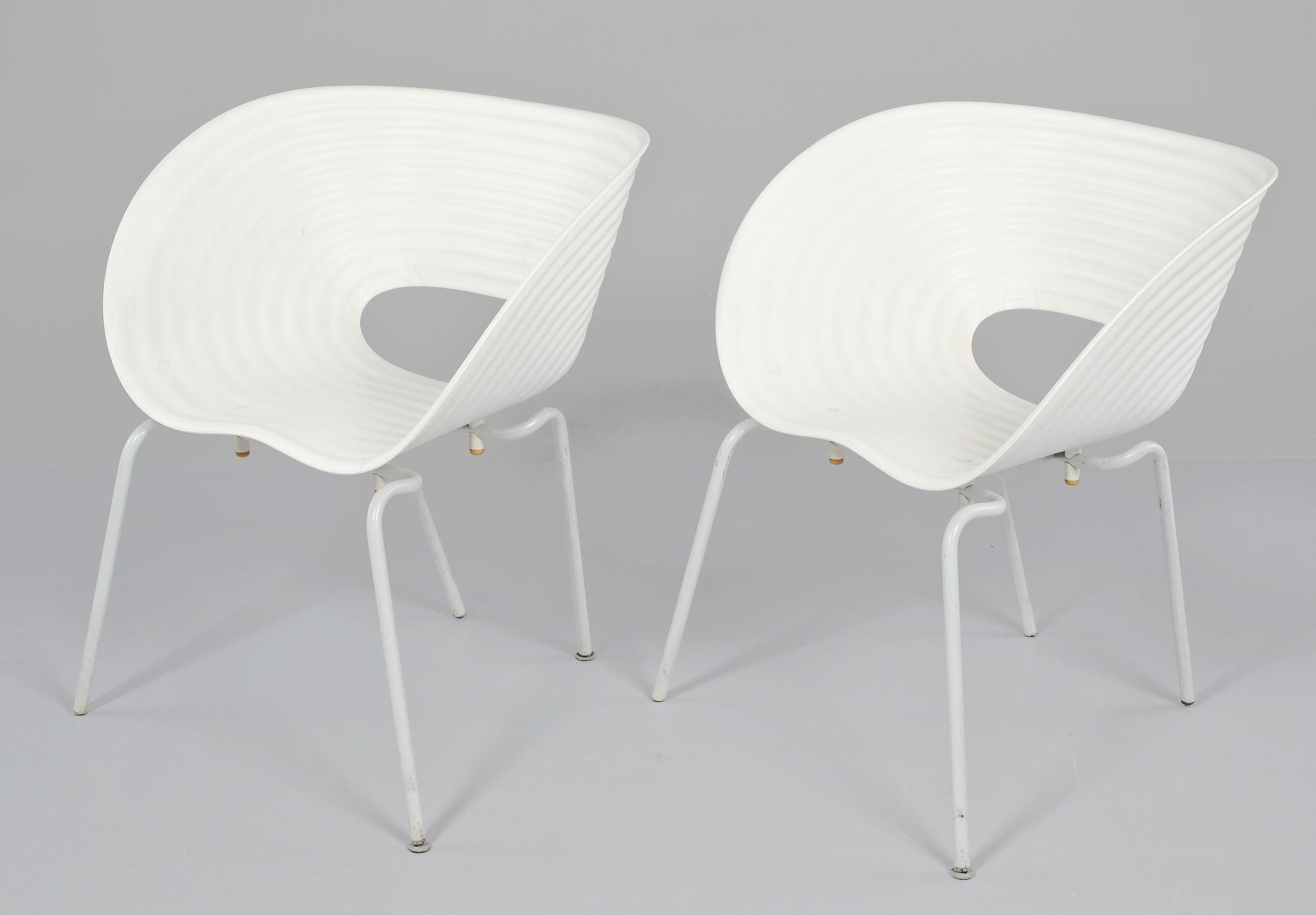 STOLAR, 2 st, "Tom Vac", formgivna av Ron Arad, Vitra, 1999.