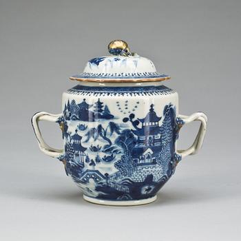 SOCKERSKÅL porslin, Kina 1800-tal.