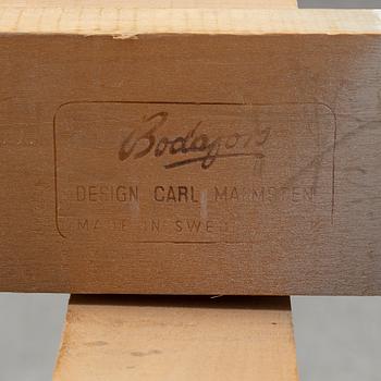 Carl Malmsten, a dining table and a set of six chairs, 'Herrgården' for Bodafors.