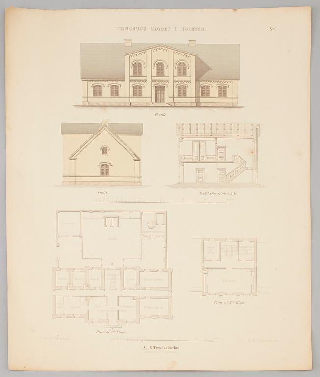 RITNINGAR, 22 st, bl a Ch. M Tegners Förlag, Köpenhamn, Tage Bengtsson samt Sven Johansson, 1900-talets första hälft.