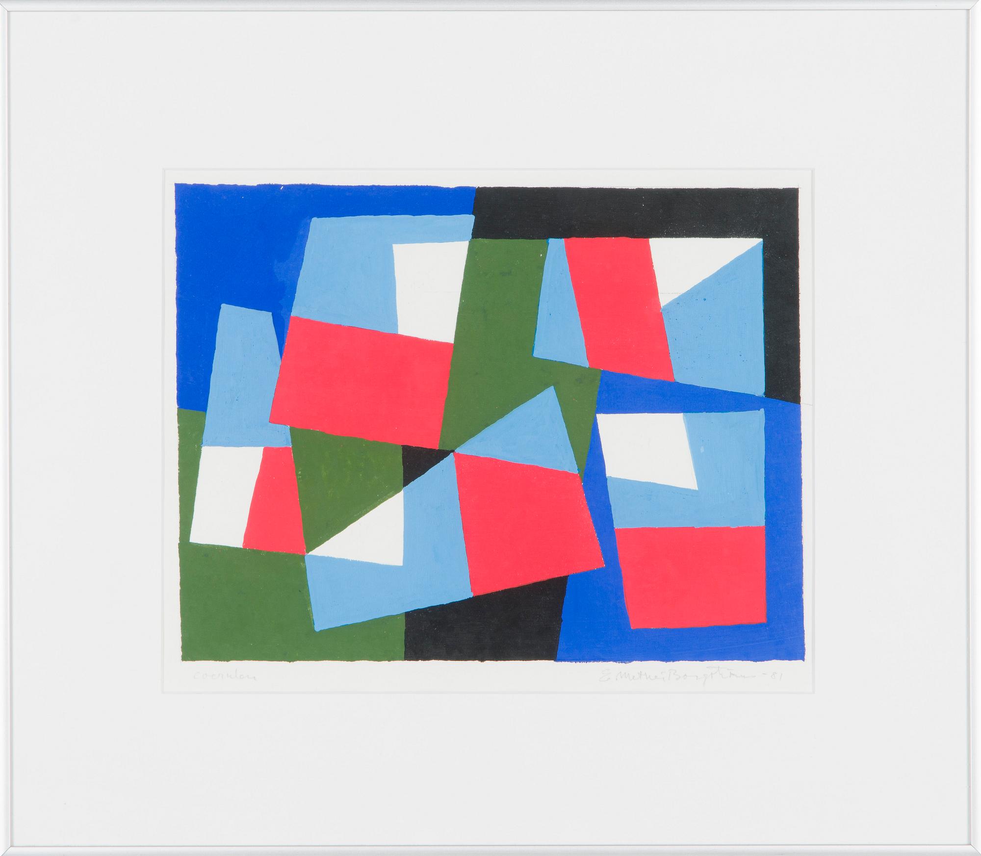 Ernst Mether-Borgström, Komposition.