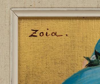 Zoia Krukovskya Lagerkrans, Girl in a blue hat.