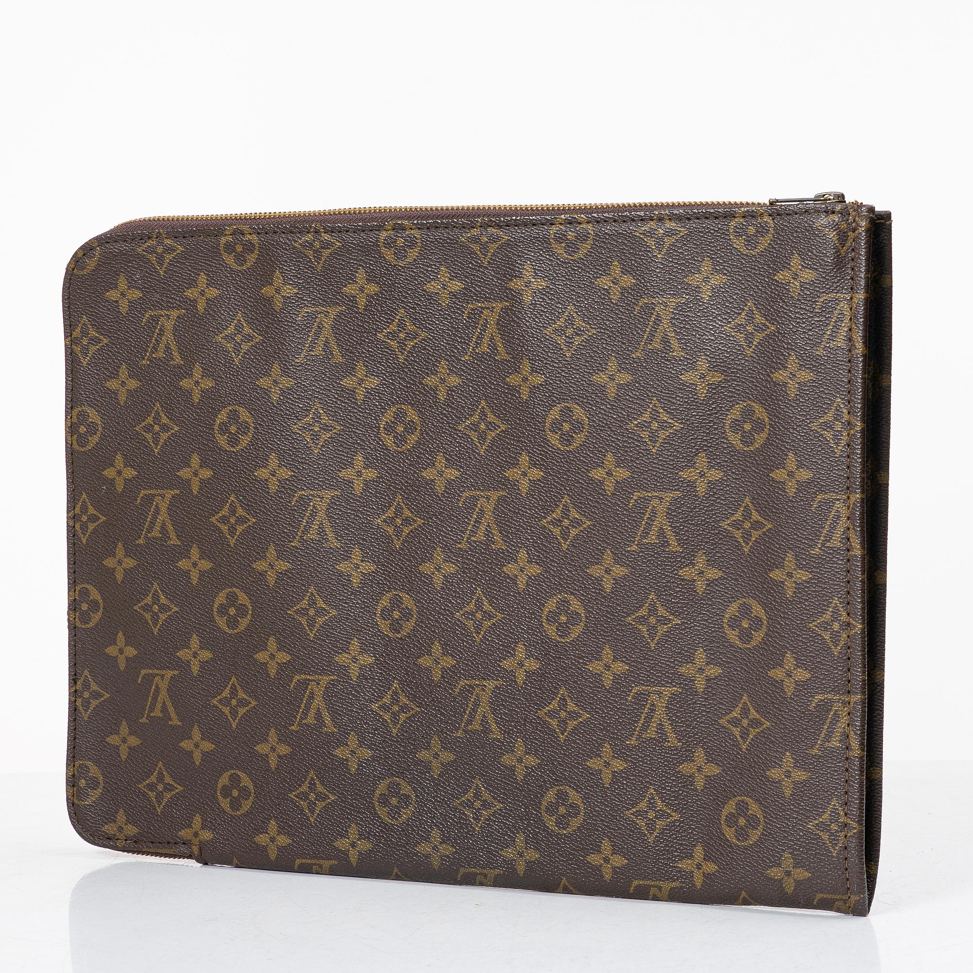 Louis Vuitton, document folder, "Poche Documents", vintage.