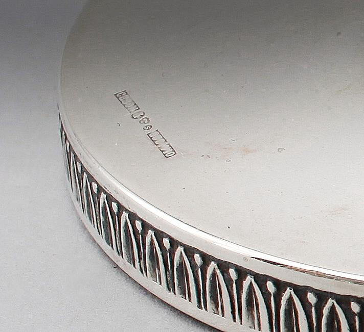LJUSSTAKAR, 1 par, silver, Ceson, Göteborg 1995.