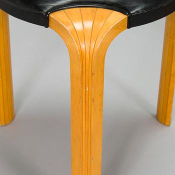 Alvar Aalto, pallar, 3 st, modell X600, Artek 1960-tal.
