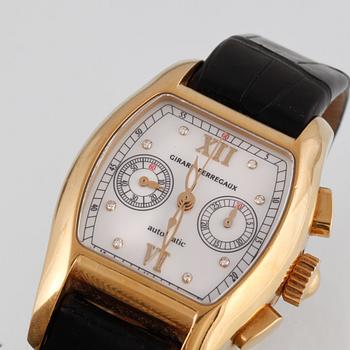 ARMBANDSUR, Girard Perregaux - Richeville Chronograph, 18k guld.