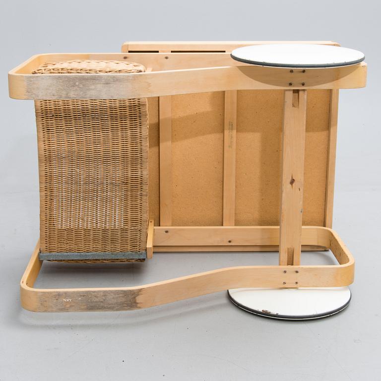 ALVAR AALTO, serveringsvagn, modell 900, Artek 1960-tal.