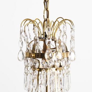 A Gustavian style chandelier, 20th century.