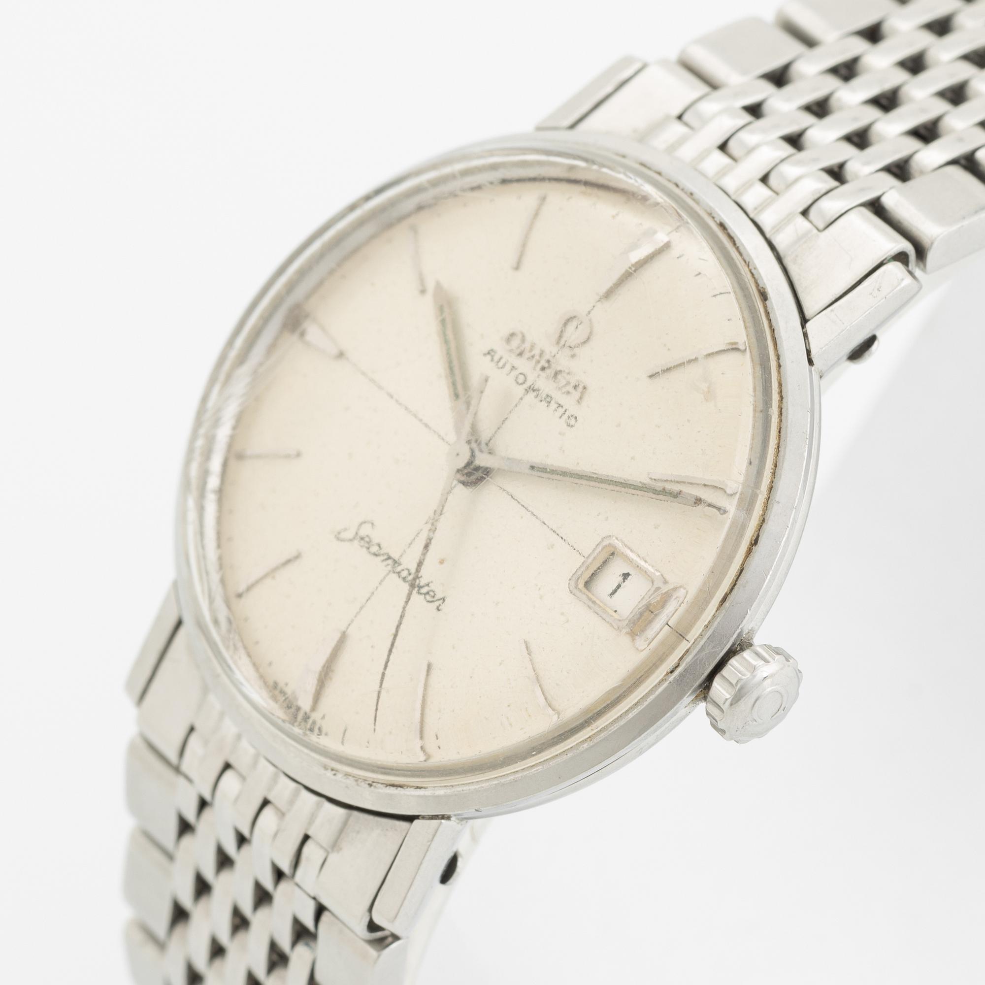 Omega, Seamaster, wristwatch 34 mm.
