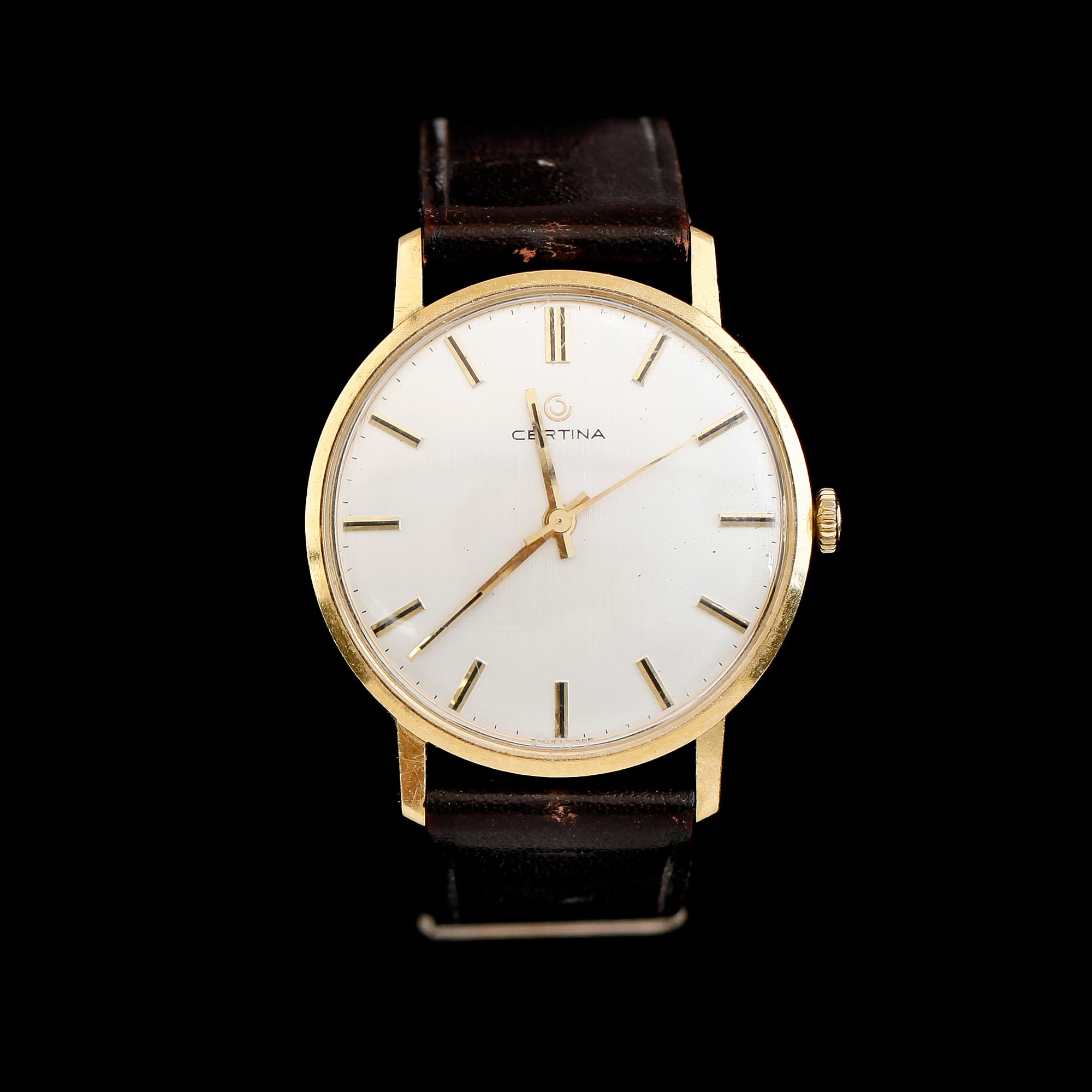 ARMBANDSUR, 18 k guld, Certina.