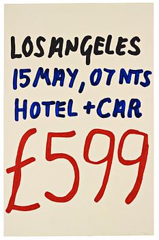 140. Jonathan Monk, "Los Angeles. No 1374".